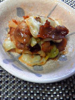 キャベツと豚肉のしょうが焼き-レシピのメイン写真