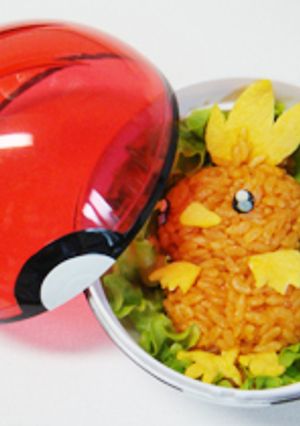 アチャモ✿ポケモンキャラ弁当-レシピのメイン写真