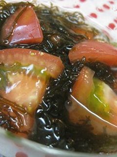 ~夏バテ解消~トマトもずく-レシピのメイン写真