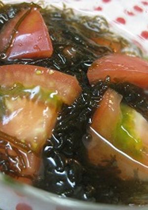 ~夏バテ解消~トマトもずく-レシピのメイン写真