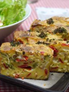残り野菜でケークサレ-レシピのメイン写真