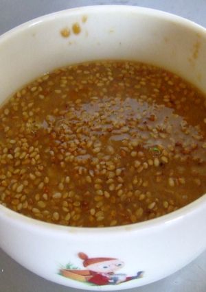 魚の煮汁でおいしいお味噌-レシピのメイン写真