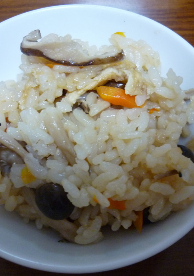 きのこご飯-レシピのメイン写真