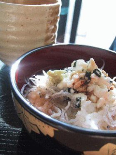 じゃこ豆腐茶漬け。-レシピのメイン写真