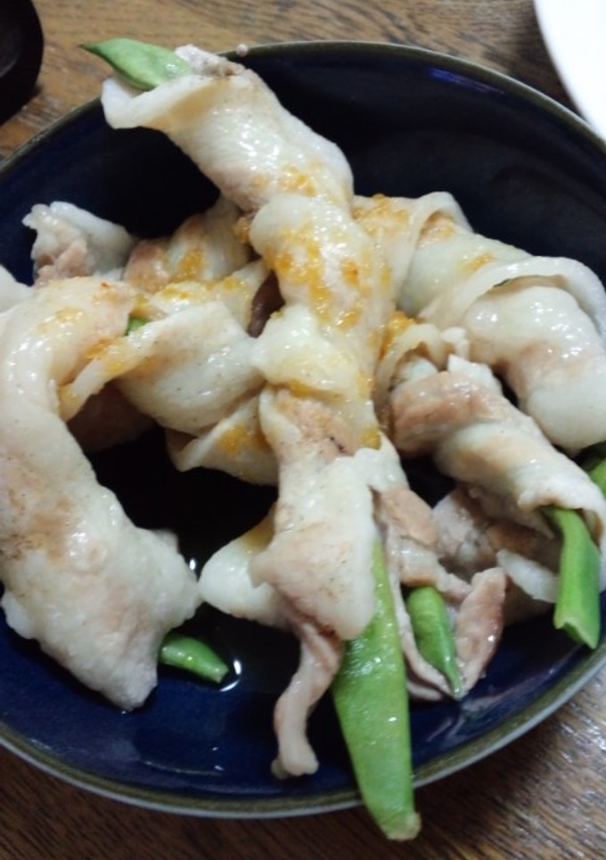 とっても簡単！豚肉の酒蒸し巻-レシピのメイン写真