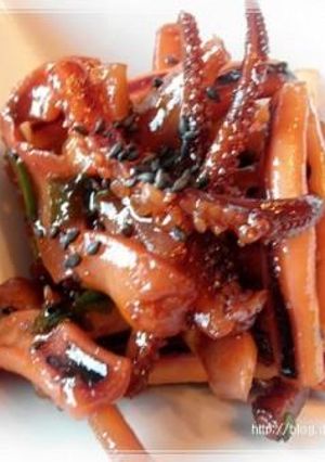 conju韓国料理♪イカポクム-レシピのメイン写真