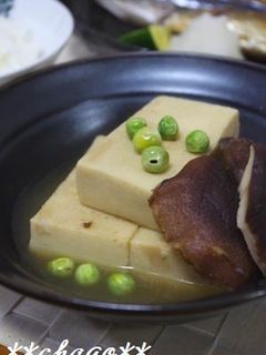 @高野豆腐の煮物@-レシピのメイン写真