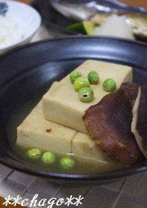 ＠高野豆腐の煮物＠-レシピのメイン写真