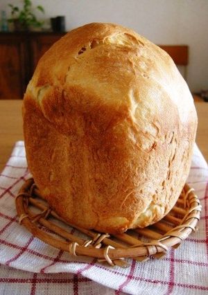HBで♪ノンオイルしっとりもちもち食パン-レシピのメイン写真