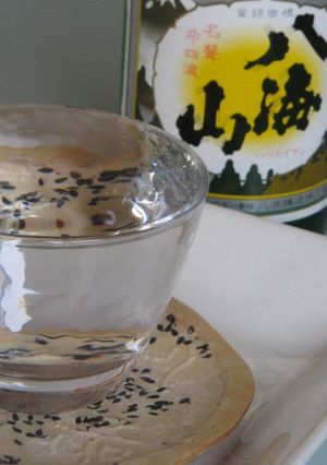 南部せんべい☆もっきり☆日本酒の飲み方-レシピのメイン写真