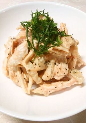 シンプル♪チキンめんたいマヨネーズ-レシピのメイン写真