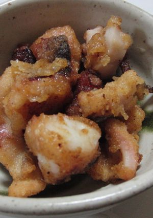 たこ焼きで残ったタコｄｅタコのからあげ-レシピのメイン写真