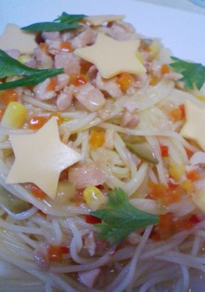 七夕パスタ-レシピのメイン写真