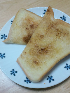 朝のシナモントースト-レシピのメイン写真