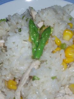 蒸し鶏でピラフ 簡単-レシピのメイン写真