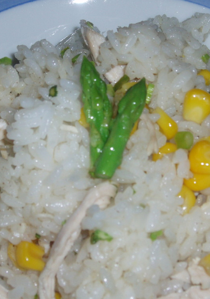 蒸し鶏でピラフ　簡単-レシピのメイン写真