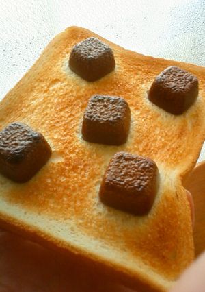 焼チョコトースト-レシピのメイン写真