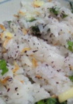 桜海老とゆかりチーズ大葉まぜご飯-レシピのメイン写真