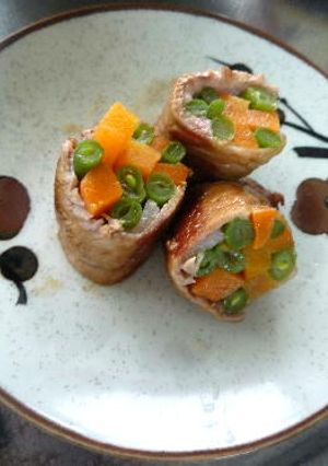 くるくる～◎　野菜の豚肉巻き-レシピのメイン写真