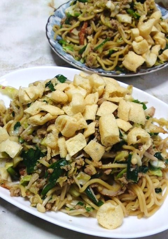 レンジで焼きそば(蒸しそば!?)-レシピのメイン写真