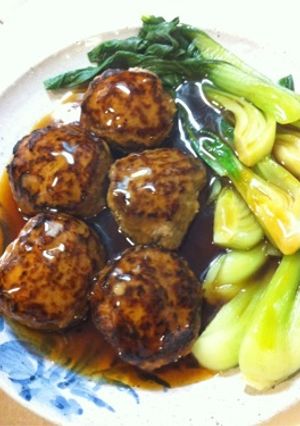 豆腐ハンバーグの和風ソース-レシピのメイン写真