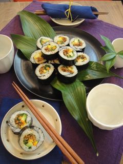 カラフル韓国風のり巻き-レシピのメイン写真