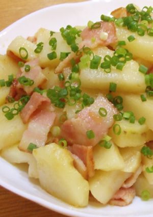 ☀じゃがいもとベーコンのバター醤油炒め☺-レシピのメイン写真
