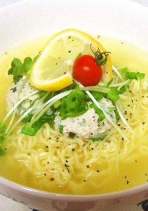 秘密のレシピ☆元祖!夏のレモン塩ラーメン-レシピのメイン写真
