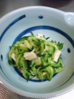 きゅうりとホタテの酢の物-レシピのメイン写真