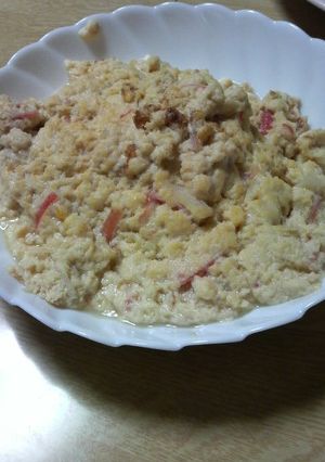 無調整豆乳から作る炒り豆腐-レシピのメイン写真
