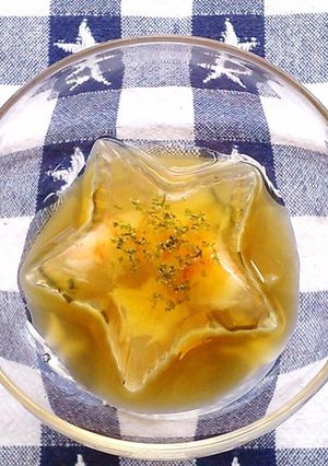 七夕おもてなし 星の寒天寄せところ天風味-レシピのメイン写真