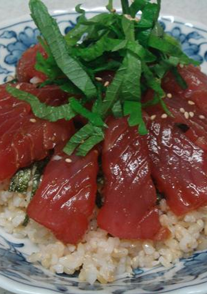 マクロビ風　マグロ寿司-レシピのメイン写真