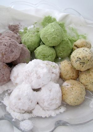 バター、卵なし！スノーボウルクッキー簡単-レシピのメイン写真
