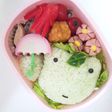 キャラ弁☆「次の日ケロリ」のカエルさん