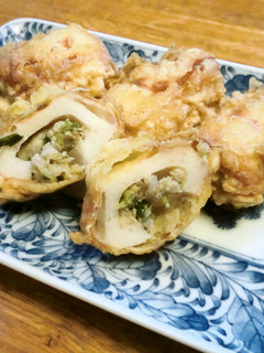 餃子種リメイク!ちくわ餃子。-レシピのメイン写真