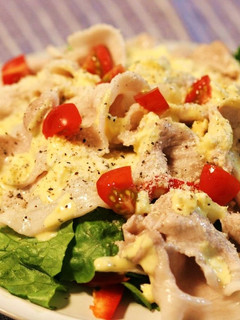 シーザーサラダ風*冷しゃぶ-レシピのメイン写真