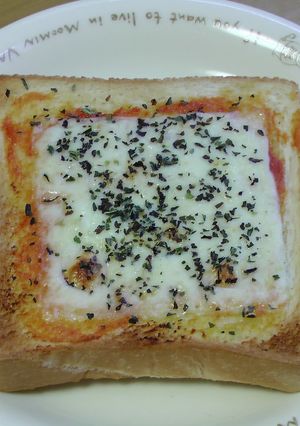 簡単ピザトースト-レシピのメイン写真