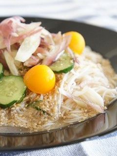 胡麻とみそのサッパリ*そうめん♪-レシピのメイン写真