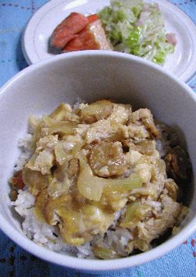 簡単！早い！ほたて卵とじ丼-レシピのメイン写真