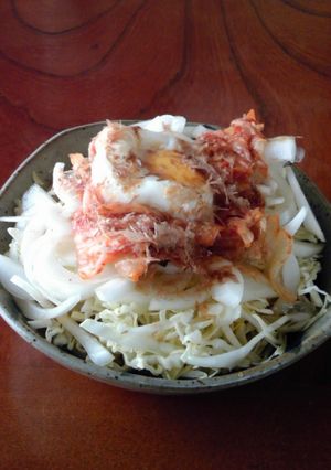 さっぱり☆サラダキムチうどん-レシピのメイン写真