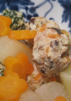 ２色の鶏団子と大根のあっさり煮-レシピのメイン写真
