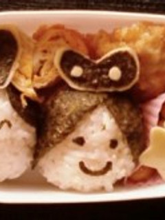 キャラ弁で七夕弁当♪♪-レシピのメイン写真