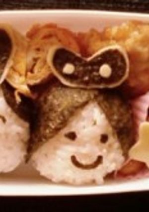 キャラ弁で七夕弁当♪♪-レシピのメイン写真