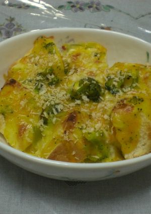 お野菜たっぷりパンでグラタン風-レシピのメイン写真