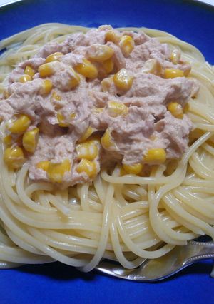☆超☆簡単☆ ツナマヨスパゲティ-レシピのメイン写真
