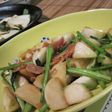 かぶとベーコンのオイスターソテー