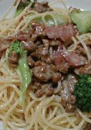 ♪簡単・ヘルシー!納豆マヨネーズパスタ♪-レシピのメイン写真
