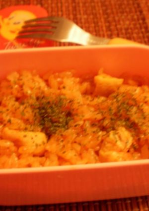 ☆炊飯器でチキンライス♪お弁当にも便利☆-レシピのメイン写真