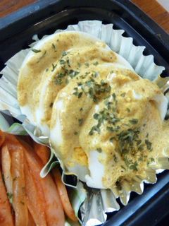 お弁当に♪ゆで卵のカレーマヨソース-レシピのメイン写真