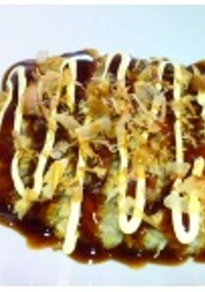 ﾍﾙｼｰこんにゃく焼き☆お好み焼き？-レシピのメイン写真